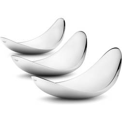 Georg Jensen Leaf Serving Dish 3pcs