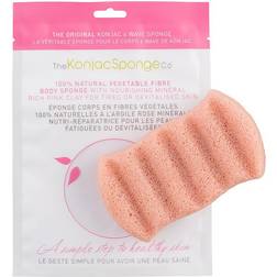 The Konjac Sponge Co. 6 Wave Bath Sponge Pink French Clay