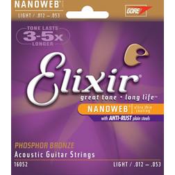 Elixir Nanoweb Phosphor Bronze Light