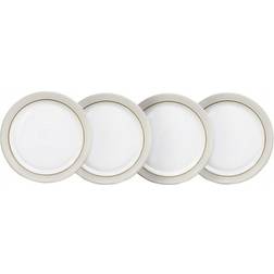 Denby Natural Canvas Flat tallrik 27cm 4st