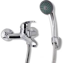 vidaXL Bath Shower Mixer Cromo