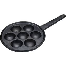 KitchenCraft Aebleskiver Cast Iron Danish 20.5 cm