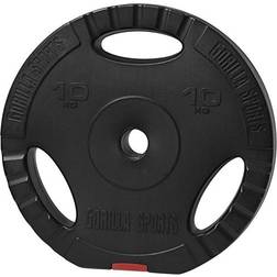 Gorilla Sports Tri Grip Weight Plate 10kg