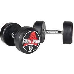 Gorilla Sports Dumbbells Set 2x15kg