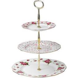 Royal Albert New Country Roses Présentoir à gâteau