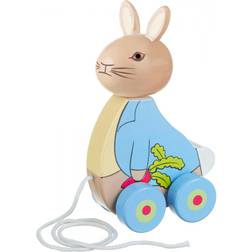 Orange Peter Rabbit Pull Along