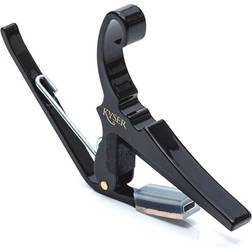 Kyser KGCBA Quick-Change Black Capo for Classical Guitar