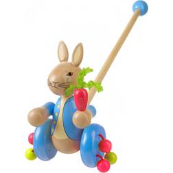 Orange Peter Rabbit Push Along