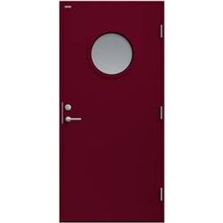 Diplomat Rosa Ytterdörr Klarglas S 5040-R V (90x210cm)