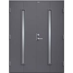 Diplomat Maj Ytterdörr Klarglas S 6502-B H (140x210cm)