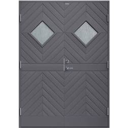 Diplomat Karin Ytterdörr Cotswoldglas S 6502-B V (150x210cm)