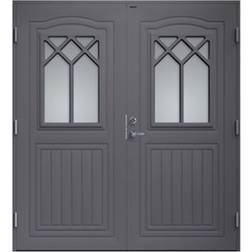 Diplomat Linnea Ytterdörr Klarglas S 6502-B H (200x210cm)