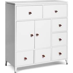 Mavis Abisko White Lacquer Kommode 100x112cm