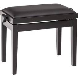 Konig & Meyer 13910 Tabouret de piano en bois Black Matt