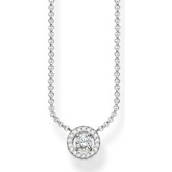 Thomas Sabo Glam & Soul Light Of Luna Necklace - Silver/White
