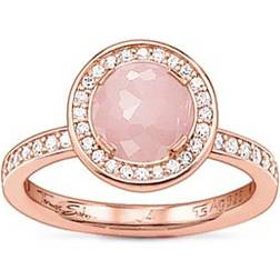 Thomas Sabo Glam & Soul Ring - Rose Gold/White/Pink