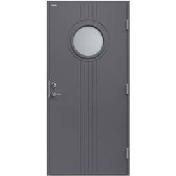 Diplomat Gullan Ytterdörr Klarglas S 6502-B V (100x210cm)