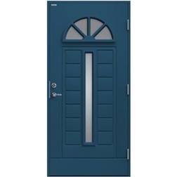 Diplomat Viktoria Ytterdörr Färgat glas S 5030-R90B H (90x210cm)
