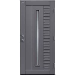 Diplomat Alexandra Ytterdörr Klarglas S 6502-B H (90x210cm)