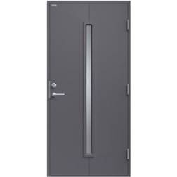 Diplomat Maj Ytterdörr Klarglas S 6502-B H (90x210cm)
