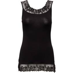 Cream Haut 'Florence' - Noir
