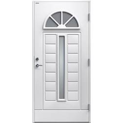 Diplomat Viktoria Ytterdörr Färgat glas S 0502-Y H (90x200cm)