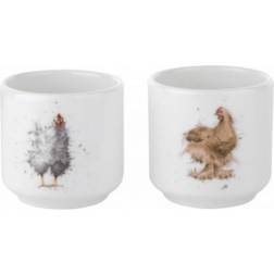 Royal Worcester Wrendale Äggkopp 2st