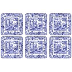 Spode Blue Italian Coaster 6pcs