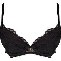 Gossard Superboost Lace Plunge Bra - Black