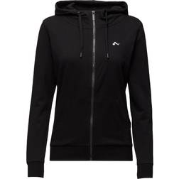 Only Onplina Zip Hood Sweat - Opus - Black
