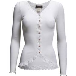 Rosemunde Gebreid Vest - Offwhite