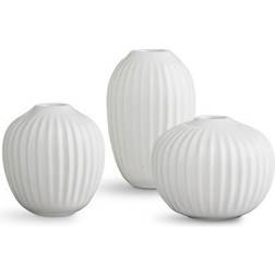 Kähler Hammershøi Miniature Vase 8.5cm 3stk