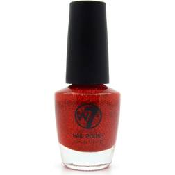 W7 Nail Polish #2 Red Dazzle 15ml