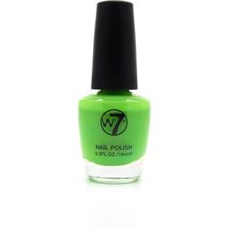 W7 Nail Polish #24 Neon Green 15ml