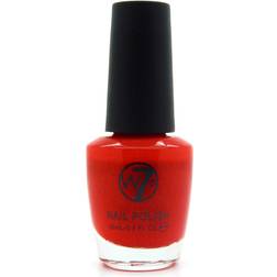 W7 Nail Polish #25 Pillar Box Red