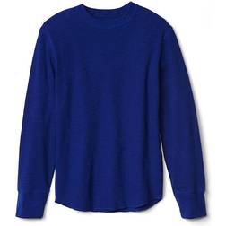 Waffle Knit Crew Tee - Bodega bay (232466001)