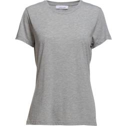 Samsøe Samsøe Solly Tee Solid 205 - Grey Mel.
