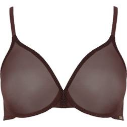 Gossard Glossies Moulded Bra - Brown