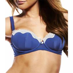 Vero Moda Amber Balconette Bra - Blue