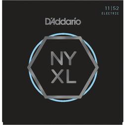 D'Addario Cuerdas Guitarra Electrica Cuerdas de Guitarra Cuerdas para Guitarra Eléctrica NYXL1152 Nickel Wound, Superiores Medium/Inferiores Heavy, 11-52