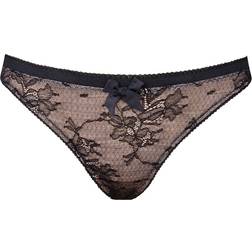 Gossard Retrolution Thong - Black