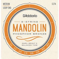 D'Addario EJ74 Cordes pour Mandoline