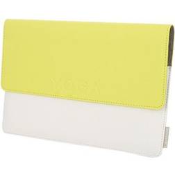 Lenovo YogaTab3 sleeve and film Yellow WW 10" - White/Yellow