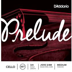 D'Addario J1010 3/4M Jeu de cordes violoncelle Prelude, manche 3/4, Medium