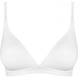 Calida Sensitive Soft Triangle Bra - White