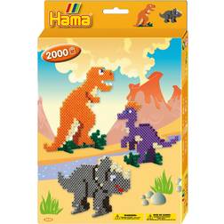 Hama Beads Midi Beads Pärlbox Dinosaurier 2000 Pärlor 3434