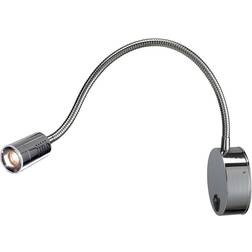 SLV Dio Flex Plate Chromium Wall lamp