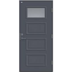 Diplomat Signe Ytterdörr Klarglas S 6502-B H (90x210cm)