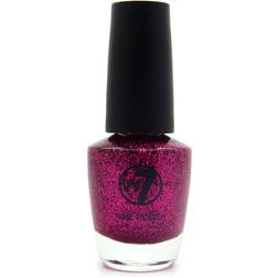 W7 Nail Polish #7 Pink Dazzle 15ml