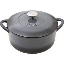 Denby Halo Cast Iron Round med lokk 4 L 24 cm